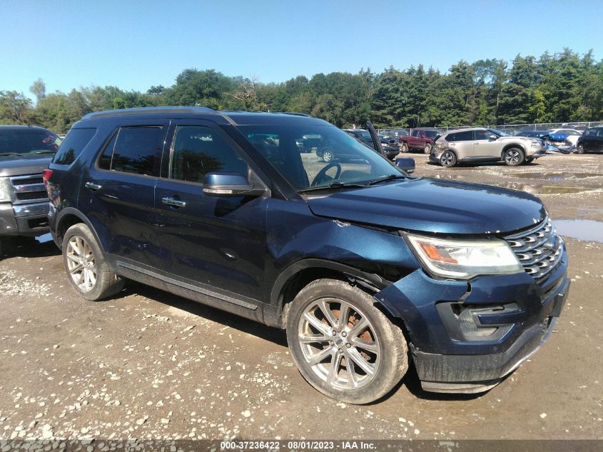 2016 FORD EXPLORER LIMITED - 1FM5K8F8XGGB27511