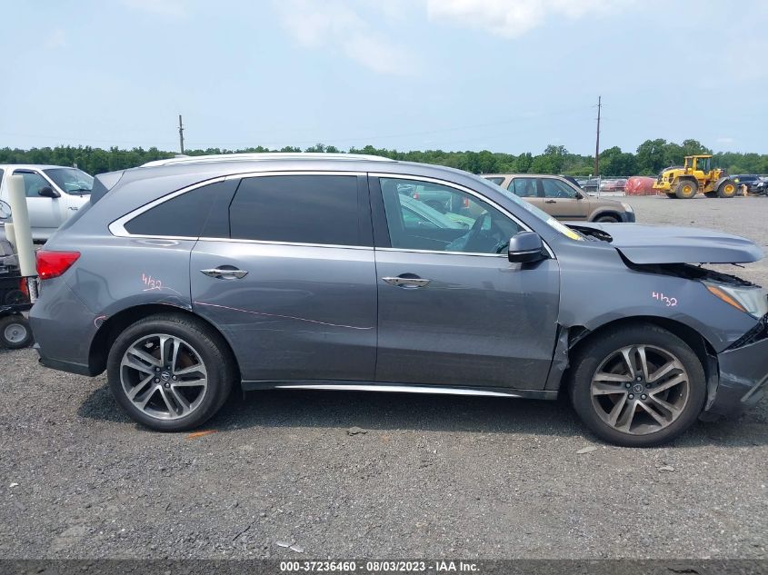 2017 ACURA MDX W/ADVANCE PKG - 5FRYD4H86HB002243