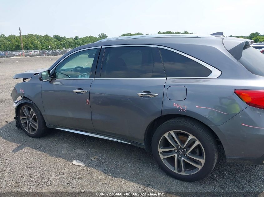 2017 ACURA MDX W/ADVANCE PKG - 5FRYD4H86HB002243