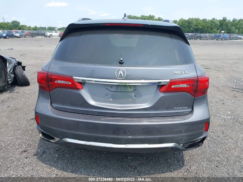 2017 ACURA MDX W/ADVANCE PKG - 5FRYD4H86HB002243