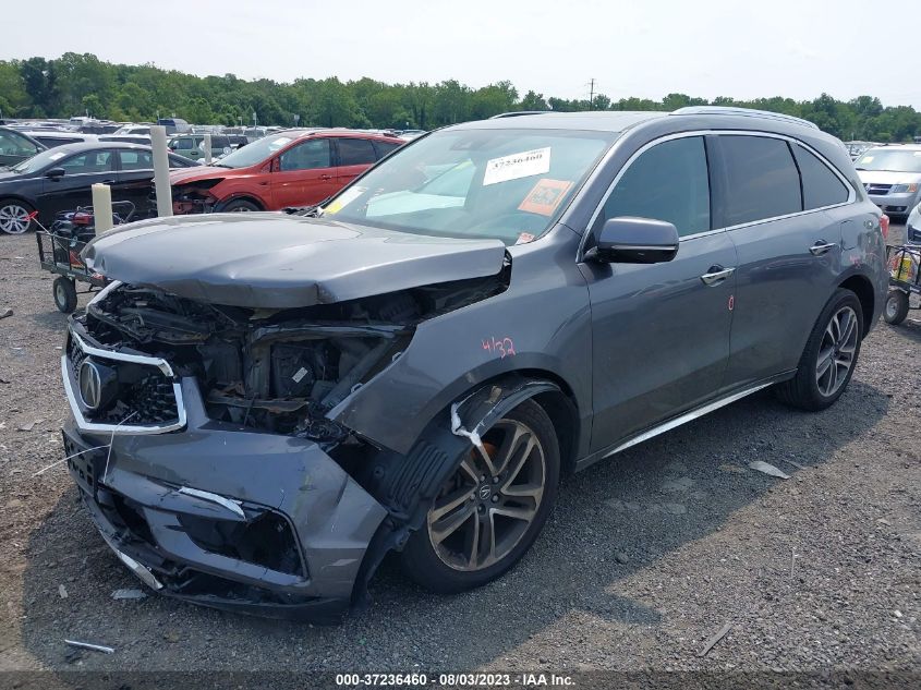 2017 ACURA MDX W/ADVANCE PKG - 5FRYD4H86HB002243