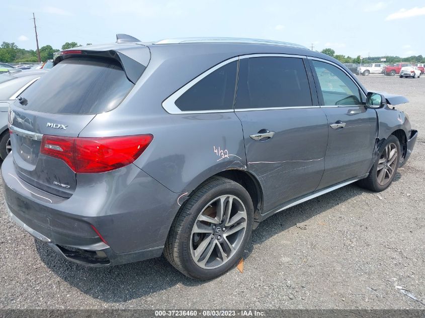 2017 ACURA MDX W/ADVANCE PKG - 5FRYD4H86HB002243