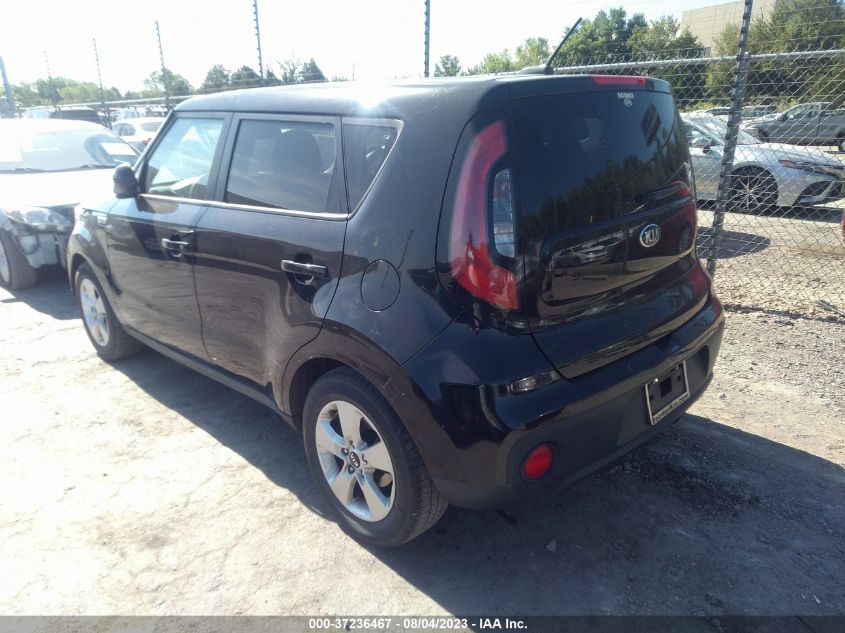 2017 KIA SOUL BASE - KNDJN2A22H7427605