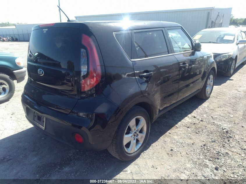 2017 KIA SOUL BASE - KNDJN2A22H7427605