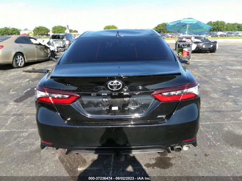 2022 TOYOTA CAMRY SE/SE NIGHT SHADE - 4T1G11BK9NU053470