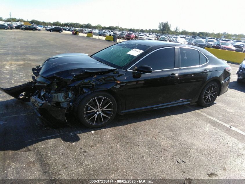 2022 TOYOTA CAMRY SE/SE NIGHT SHADE - 4T1G11BK9NU053470