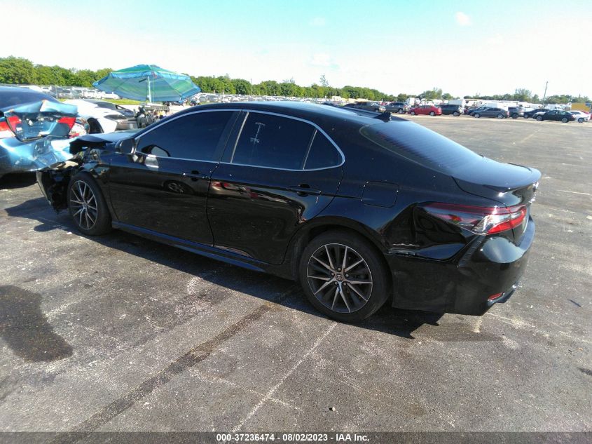2022 TOYOTA CAMRY SE/SE NIGHT SHADE - 4T1G11BK9NU053470