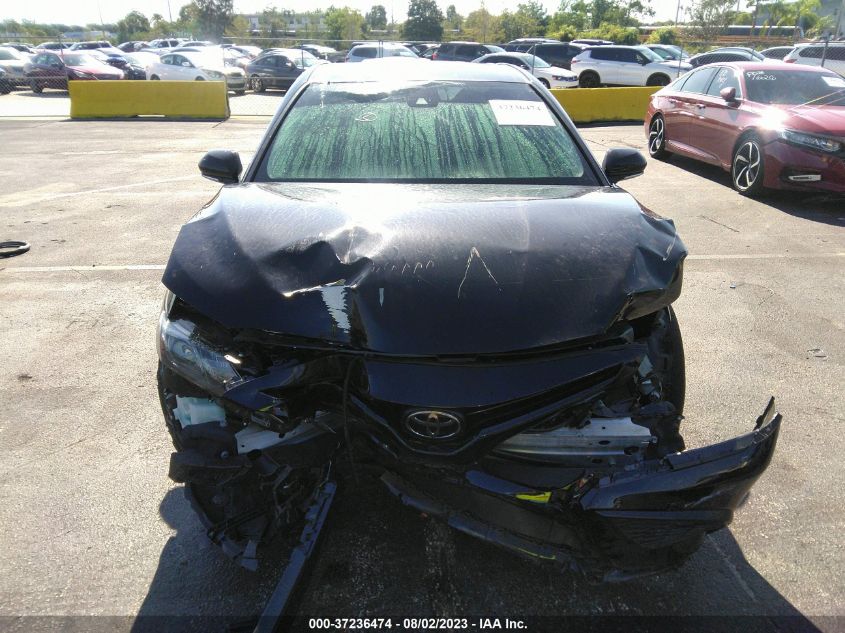 2022 TOYOTA CAMRY SE/SE NIGHT SHADE - 4T1G11BK9NU053470