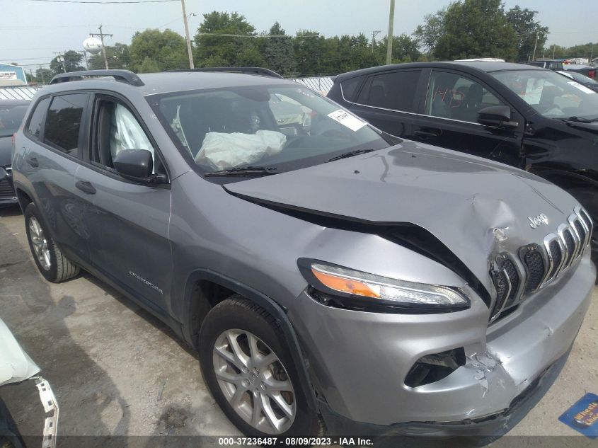 2016 JEEP CHEROKEE SPORT - 1C4PJLAB0GW114312