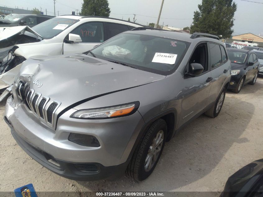 2016 JEEP CHEROKEE SPORT - 1C4PJLAB0GW114312