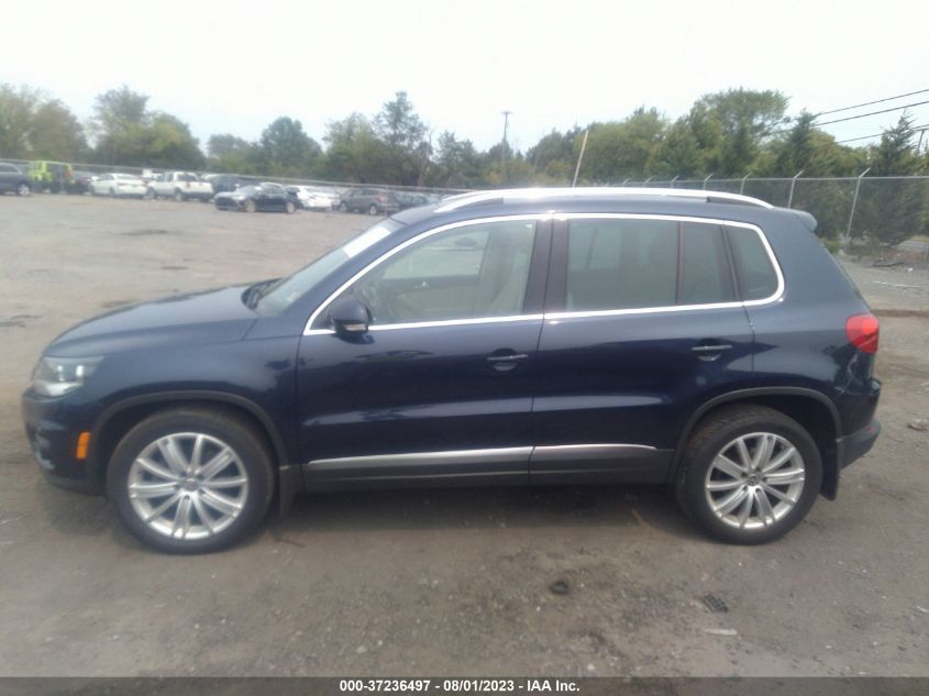 2015 VOLKSWAGEN TIGUAN SE - WVGBV7AX2FW577449