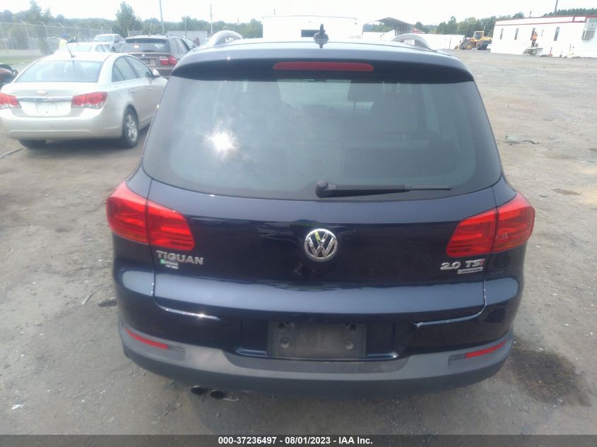 2015 VOLKSWAGEN TIGUAN SE - WVGBV7AX2FW577449