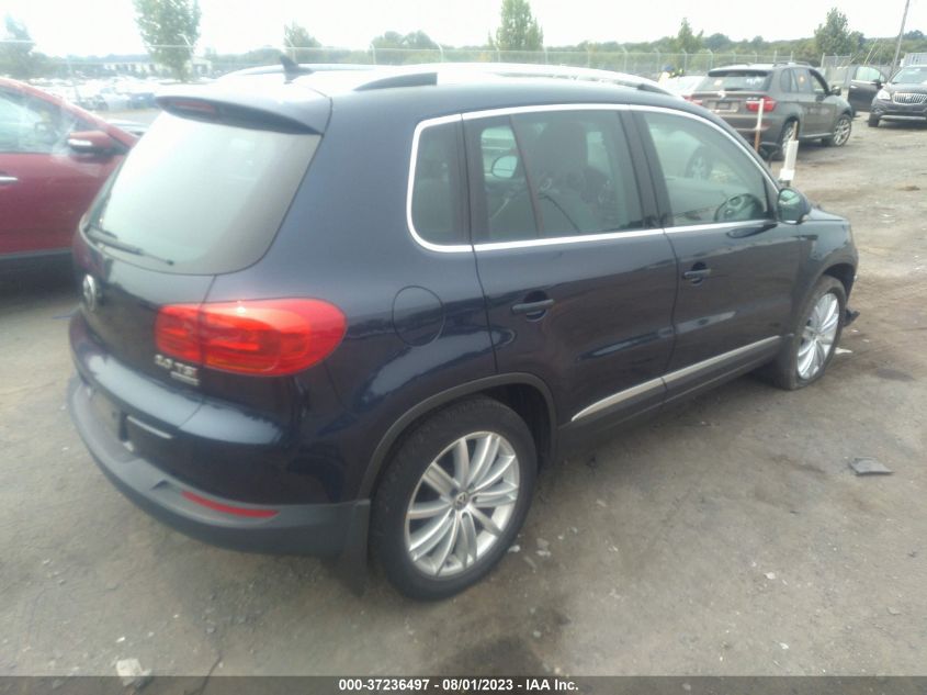 2015 VOLKSWAGEN TIGUAN SE - WVGBV7AX2FW577449