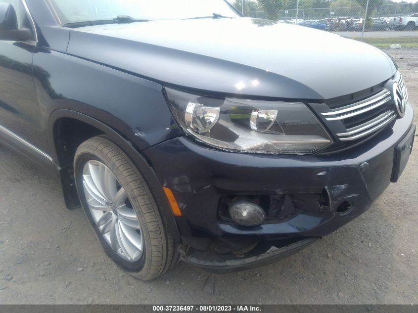 2015 VOLKSWAGEN TIGUAN SE - WVGBV7AX2FW577449