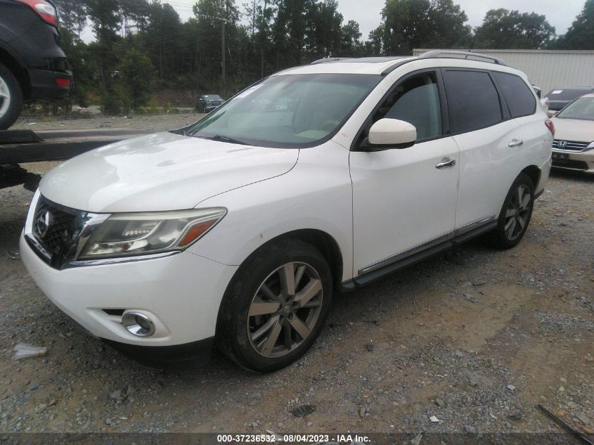 2013 NISSAN PATHFINDER PLATINUM - 5N1AR2MN4DC647710
