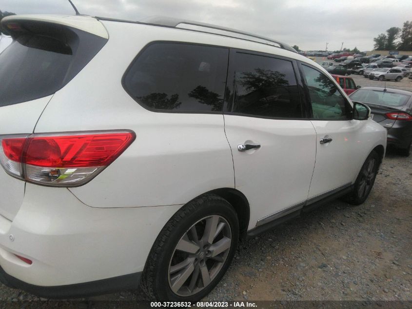 2013 NISSAN PATHFINDER PLATINUM - 5N1AR2MN4DC647710