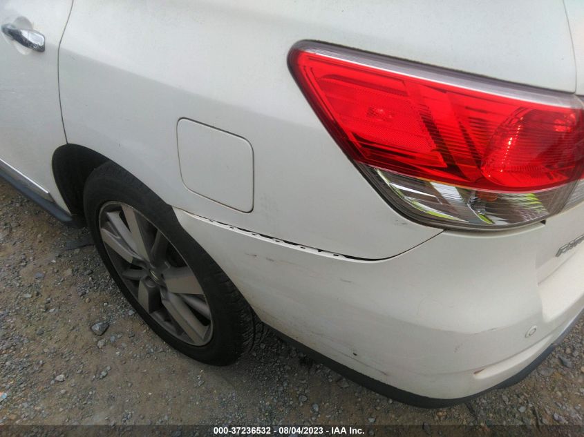 2013 NISSAN PATHFINDER PLATINUM - 5N1AR2MN4DC647710