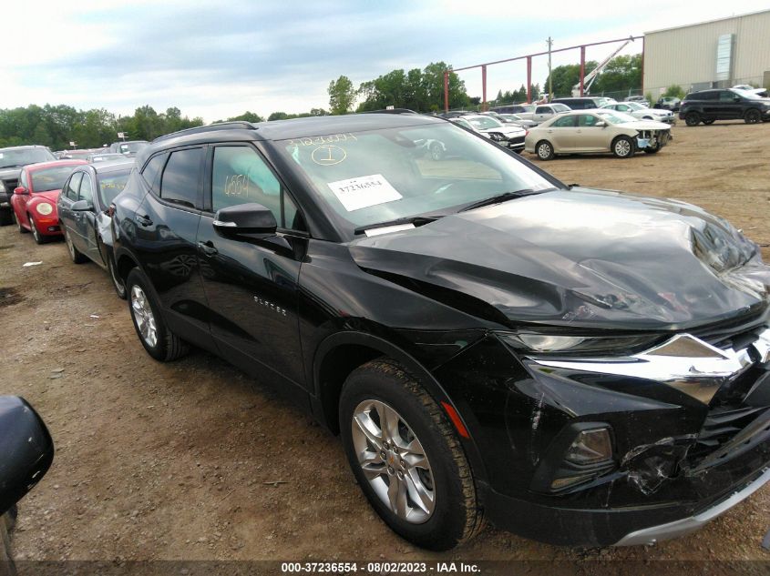 2022 CHEVROLET BLAZER LT - 3GNKBCR41NS236870