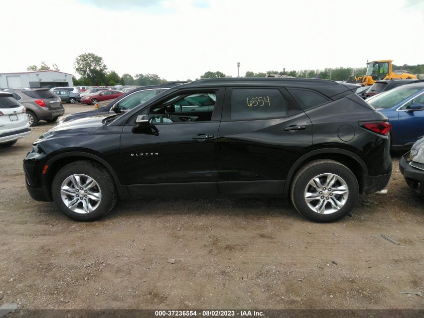 2022 CHEVROLET BLAZER LT - 3GNKBCR41NS236870