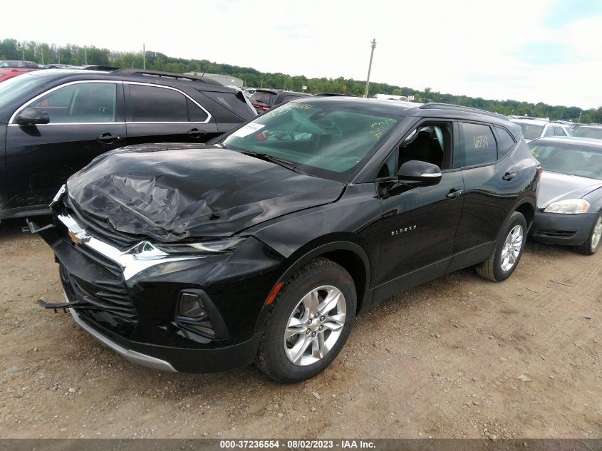 2022 CHEVROLET BLAZER LT - 3GNKBCR41NS236870