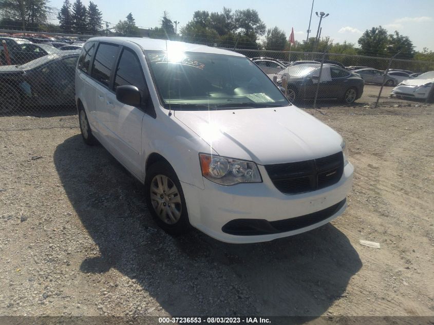 2016 DODGE GRAND CARAVAN SE - 2C4RDGBG2GR379680