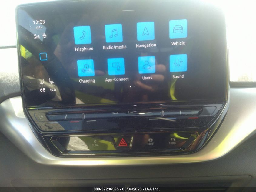 2022 VOLKSWAGEN ID.4 PRO WVGJNPE2XNP039973