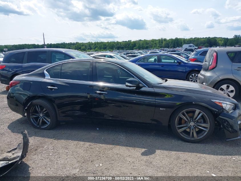 2019 INFINITI Q50 3.0T SIGNATURE EDITION - JN1EV7AR6KM592208