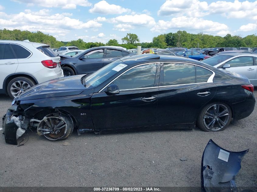 2019 INFINITI Q50 3.0T SIGNATURE EDITION - JN1EV7AR6KM592208