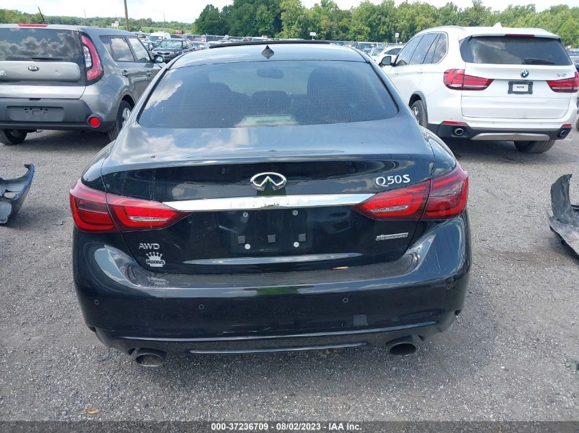 2019 INFINITI Q50 3.0T SIGNATURE EDITION - JN1EV7AR6KM592208