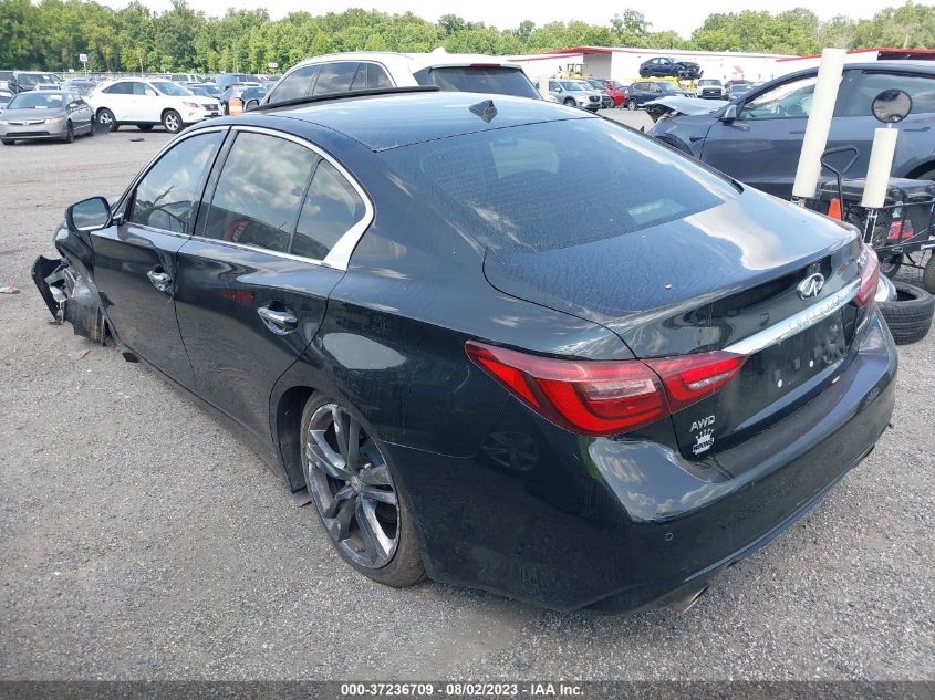 2019 INFINITI Q50 3.0T SIGNATURE EDITION - JN1EV7AR6KM592208