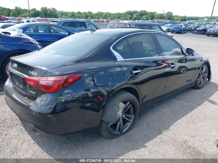 2019 INFINITI Q50 3.0T SIGNATURE EDITION - JN1EV7AR6KM592208