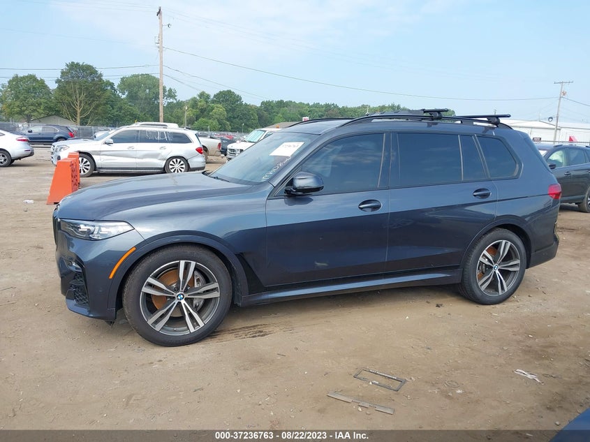 VIN 5UXCW2C0XN9K55906 2022 BMW X7 XDRIVE40I
