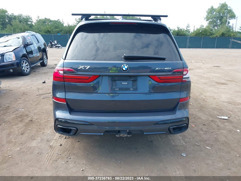 VIN 5UXCW2C0XN9K55906 2022 BMW X7 XDRIVE40I