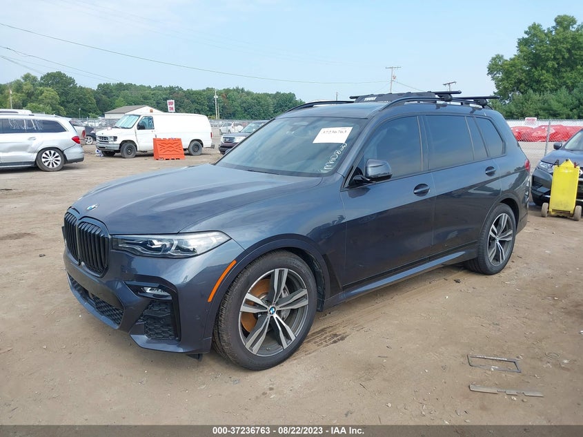 VIN 5UXCW2C0XN9K55906 2022 BMW X7 XDRIVE40I