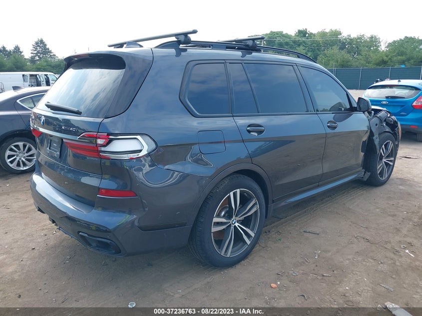 VIN 5UXCW2C0XN9K55906 2022 BMW X7 XDRIVE40I