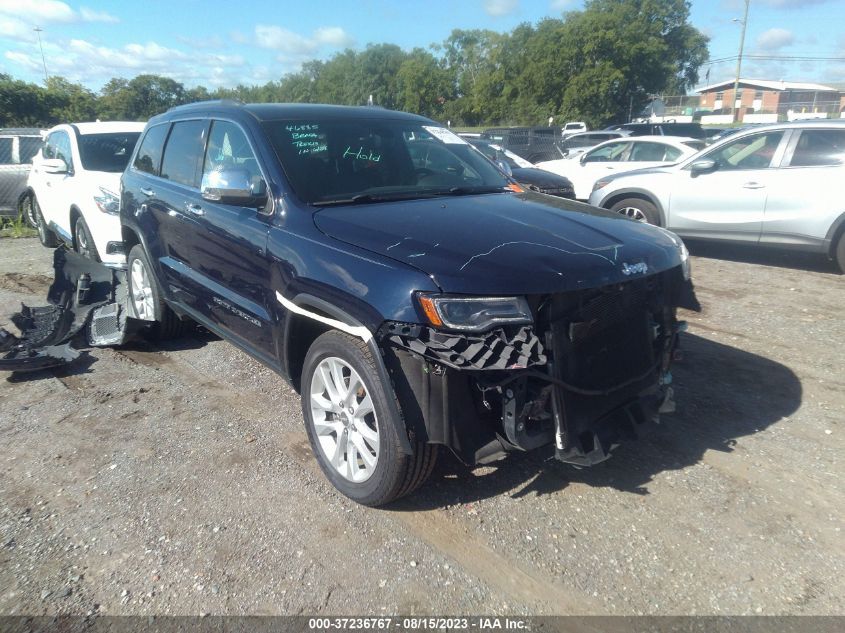 2017 JEEP GRAND CHEROKEE LIMITED - 1C4RJFBG8HC876472