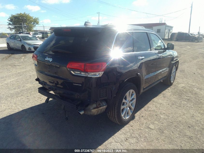 2017 JEEP GRAND CHEROKEE LIMITED - 1C4RJFBG8HC876472