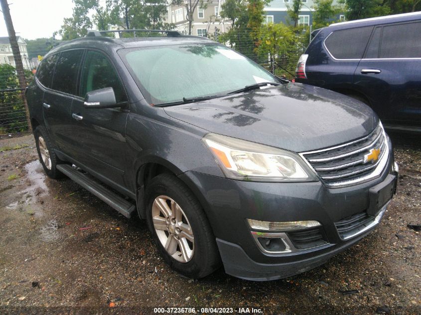 2014 CHEVROLET TRAVERSE LT - 1GNKRHKD0EJ163124