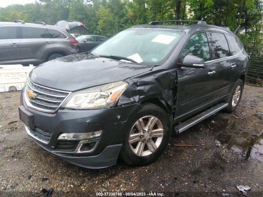 2014 CHEVROLET TRAVERSE LT - 1GNKRHKD0EJ163124