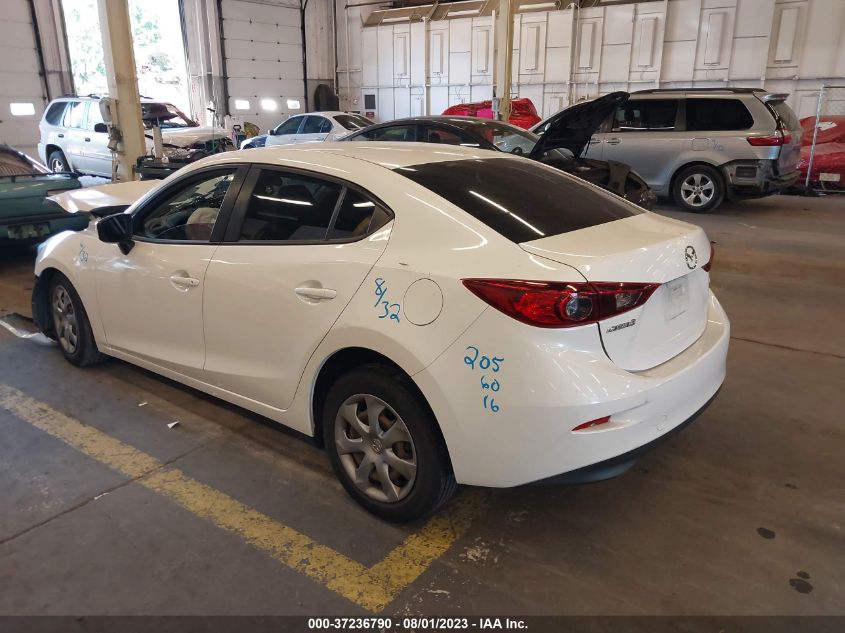 2016 MAZDA MAZDA3 I SPORT - JM1BM1T71G1289910