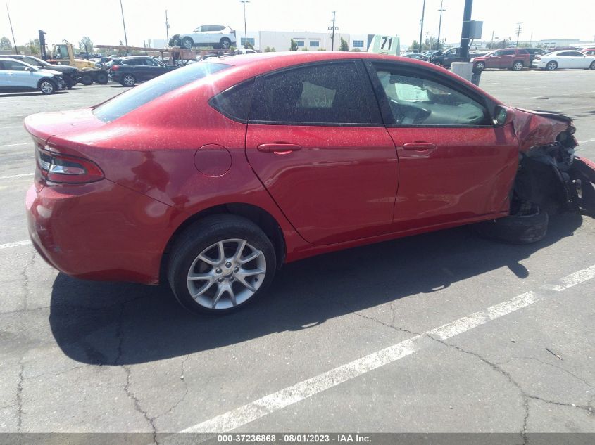 2013 DODGE DART SXT - 1C3CDFBA8DD103566