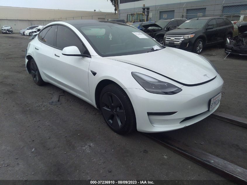 2021 TESLA MODEL 3 STANDARD RANGE PLUS - 5YJ3E1EA3MF099572