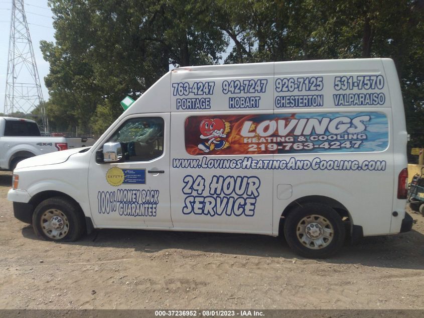 2015 NISSAN NV CARGO NV2500 HD SV V8 - 1N6AF0LY8FN808433