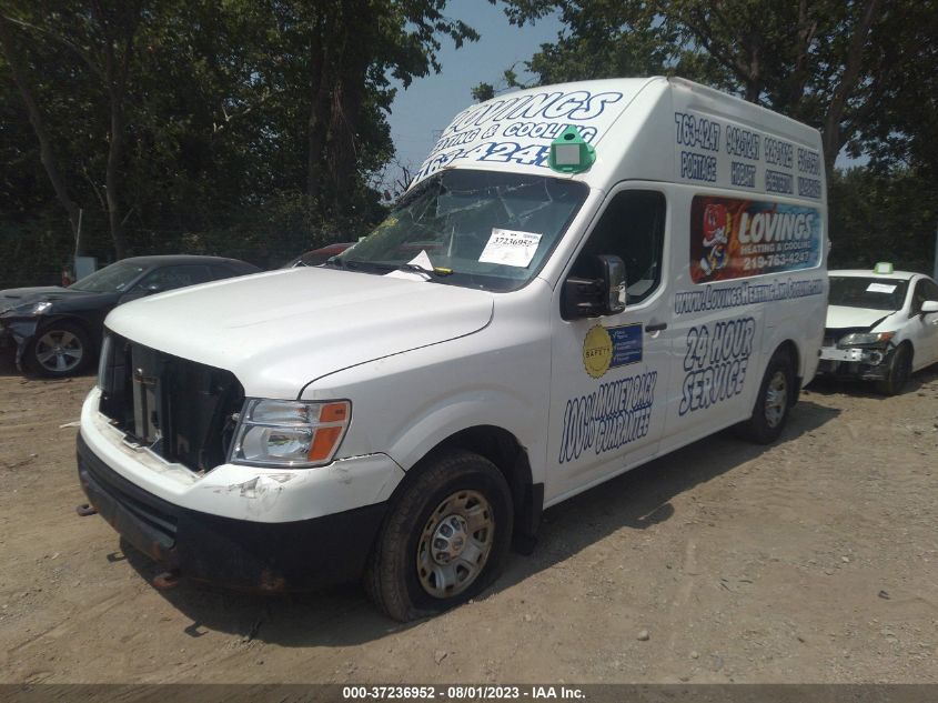 2015 NISSAN NV CARGO NV2500 HD SV V8 - 1N6AF0LY8FN808433
