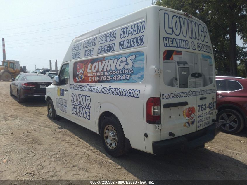 2015 NISSAN NV CARGO NV2500 HD SV V8 - 1N6AF0LY8FN808433