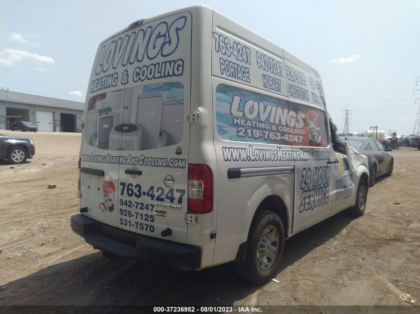 2015 NISSAN NV CARGO NV2500 HD SV V8 - 1N6AF0LY8FN808433