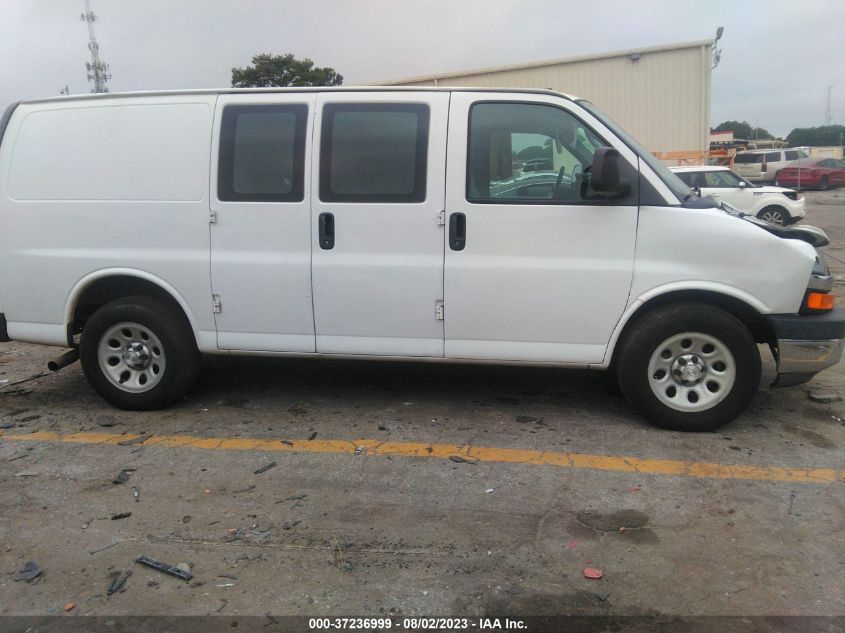 2014 CHEVROLET EXPRESS CARGO VAN - 1GCSGAFX6E1194887