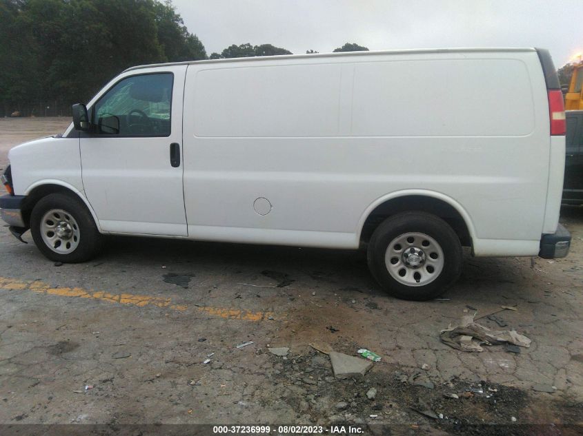 2014 CHEVROLET EXPRESS CARGO VAN - 1GCSGAFX6E1194887
