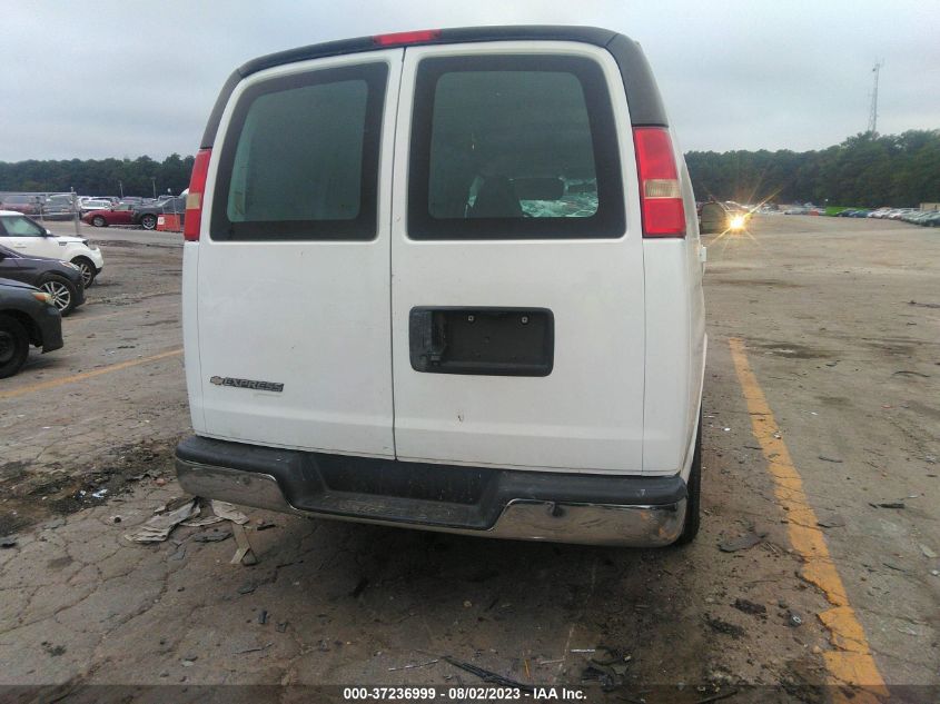 2014 CHEVROLET EXPRESS CARGO VAN - 1GCSGAFX6E1194887