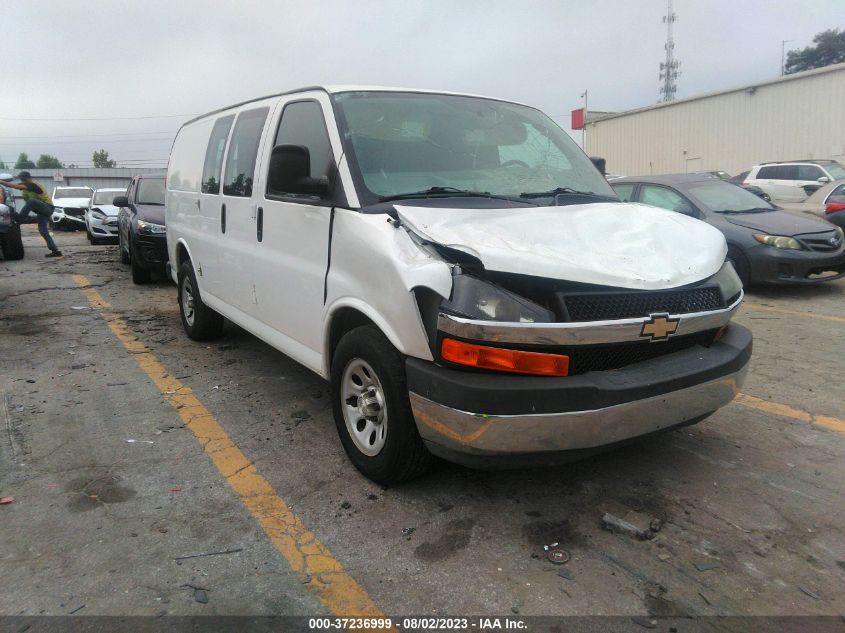 2014 CHEVROLET EXPRESS CARGO VAN - 1GCSGAFX6E1194887